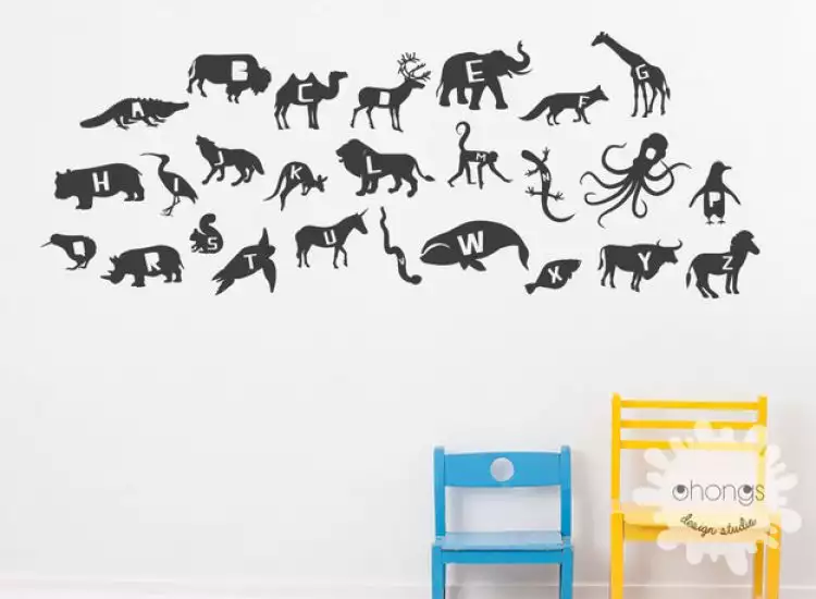 10 Desain wallpaper kamar si kecil ini bisa sekaligus untuk belajar