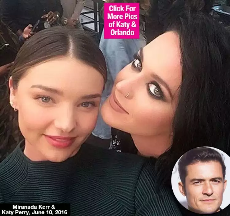 Ekspresi Katy Perry selfie sama mantan istri pacarnya bikin heboh 
