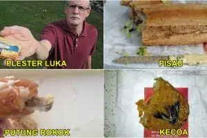 15 Benda menjijikkan yang ditemukan di makanan cepat saji, duh!