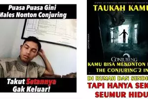 Bukannya horor, 7 meme The Conjuring 2 ini malah bikin ngakak!