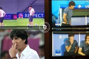 4 Aksi jorok Joachim Loew si pelatih timnas Jerman, duh! 