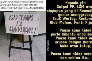 10 Meme logika puasa ini sindir aksi razia warung saat bulan Ramadan