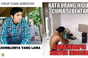 10 Meme kocak 'hidup ini sebentar' yang bikin senyum-senyum sendiri