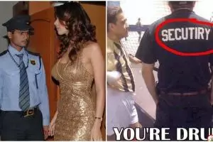 11 Foto kelakuan 'absurd' petugas keamanan yang bikin geleng-geleng