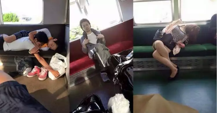 17 Tingkah orang Jepang di kereta ini dijamin bikin gagal paham