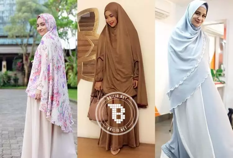 9 Artis ini makin cantik dengan hijab syar'i, bikin hati adem deh