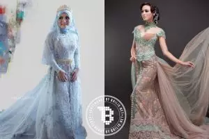 Tak cuma putih, 10 warna gaun pengantin ini juga tampak anggun!