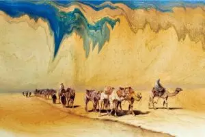 Sulit dipercaya, 14 lukisan ini ternyata dilukis di atas air, amazing!