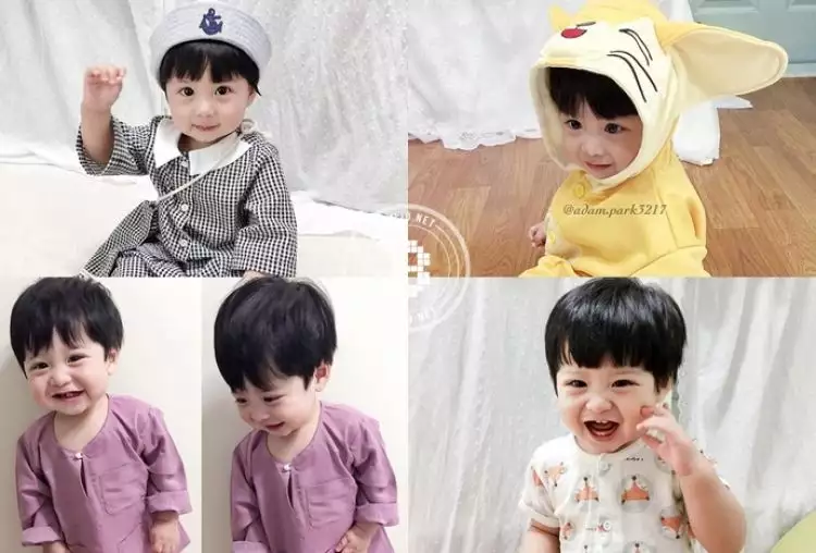 15 Foto Adam Park, bayi blasteran Malaysia-Korea yang gemesin abis!