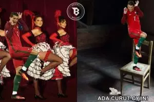 10 Foto editan pose lucu Ronaldo saat kontra Austria ini bikin ngakak!