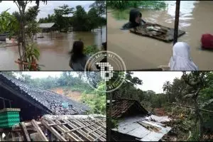 15 Foto bukti dahsyatnya banjir dan longsor di Purworejo
