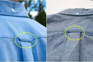 Ini asal usul dan fungsi tali kecil di belakang kemeja