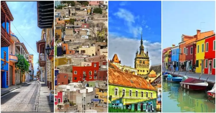 25 Kota paling warna-warni di dunia, keren dan bikin pengen ke sana!