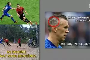 8 Meme ini tunjukkan Kroasia memang lebih joss dibanding Spanyol!