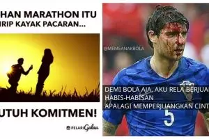 10 Meme olahraga sambil modus ini bikin kamu senyum-senyum sendiri