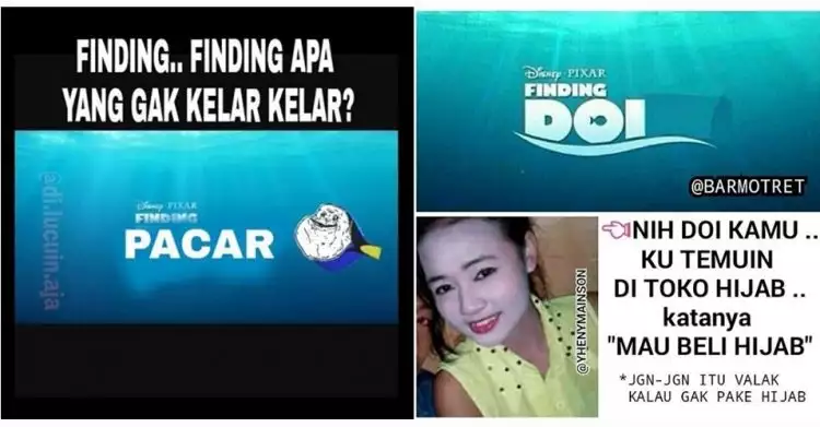 18 Meme 'Finding Dory' ini lucu banget, bikin ketawa!