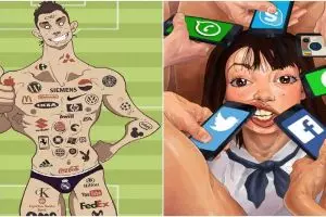 14 Ilustrasi ini tunjukkan sisi gelap kehidupan zaman sekarang, miris!