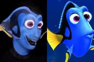 Wajah asli karakter Dory ini bikin terpesona, awas naksir!