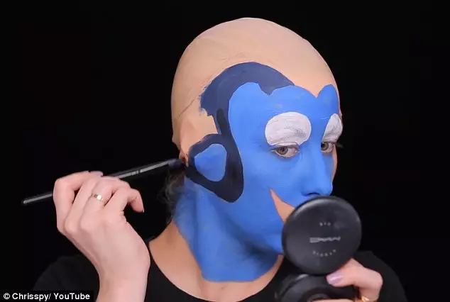 makeup Finding Dory © 2016 brilio.net