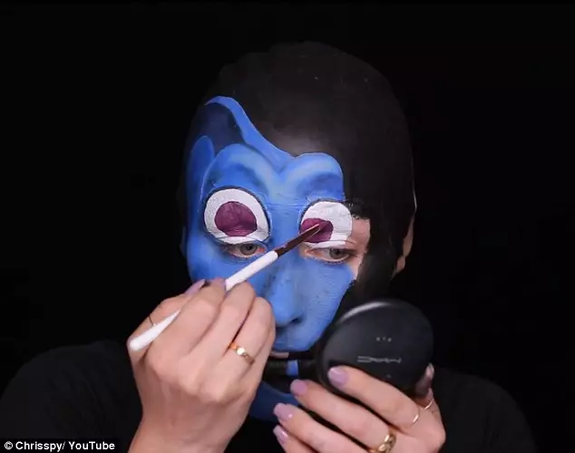 makeup Finding Dory © 2016 brilio.net