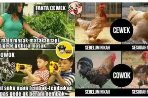 21 Meme tunjukkan perbedaan cewek dan cowok ini siap buat kamu ngakak