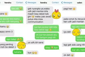 21 Obrolan SMS ini dijamin bikin kamu langsung inget mantan, uhuk!