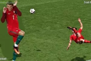 5 Foto editan gol salto Xherdan Shaqiri ini bikin ketawa ngakak