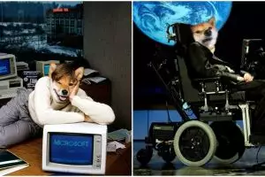 Anjing ini diedit jadi 15 tokoh populer dunia, hasilnya kocak banget