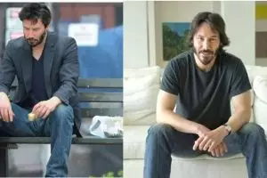 Kisah artis Hollywood Keanu Reeves membantu pengemis ini bikin mewek! 