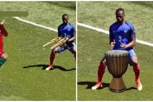 13 Foto editan Patrick Evra saat Prancis vs Irlandia ini bikin ngakak