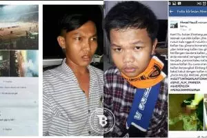 Ini anggota Jakmania yang bikin rusuh di Gelora Bung Karno