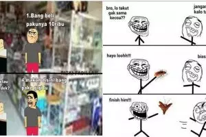 10 Percakapan tokoh meme ini lucu gimana gitu, sumpah bikin ngakak!