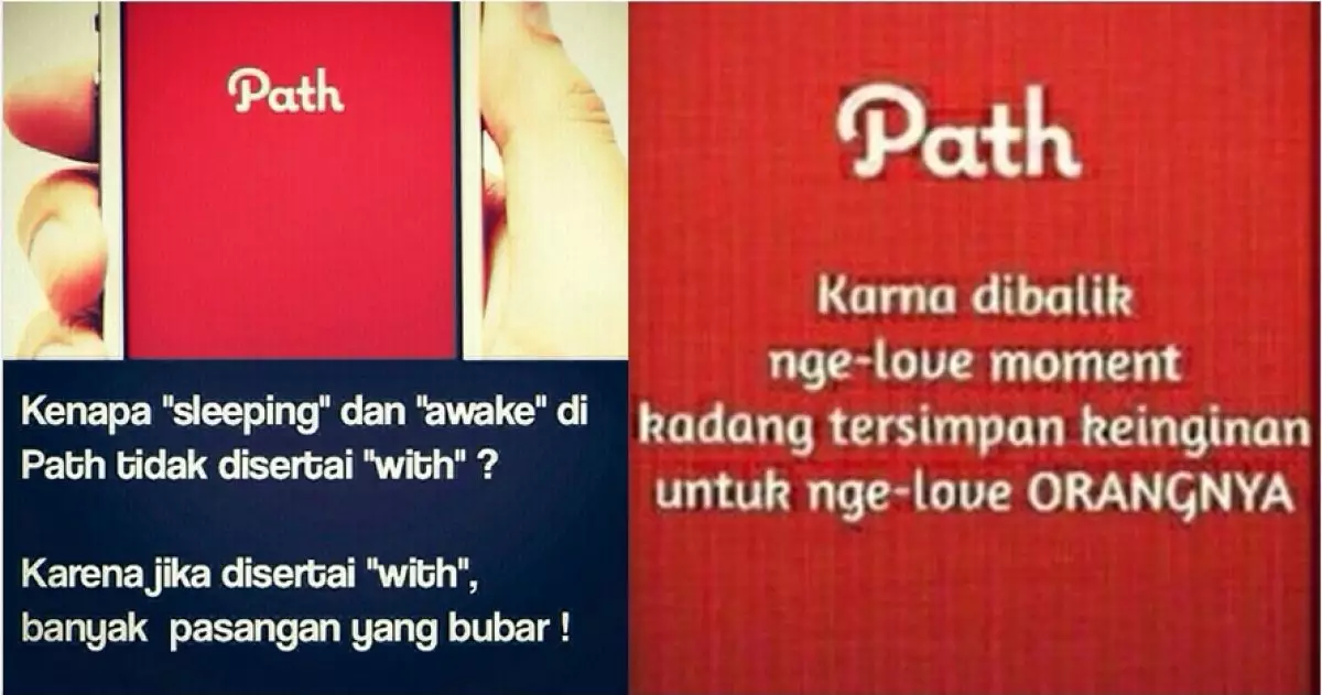 11 Meme lucu yang hanya dipahami para pengguna Path, kocak!