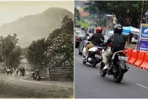 4 Potret Jalur Nagreg dulu dan sekarang, kamu pasti pangling!