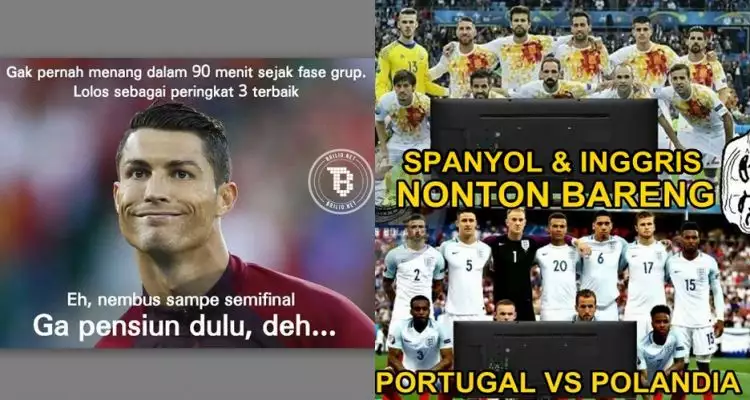 8 Meme ini iringi Portugal yang melaju ke semifinal EURO 2016! 
