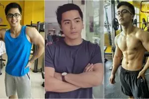 Arif Hidayat, cowok berwajah imut tapi berbadan kekar, aww! 