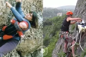 8 Foto atlet panjat tebing paling ekstrem, dijamin kamu ikut deg-degan