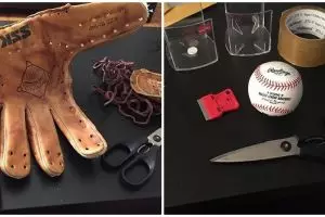 Pria ini sulap sarung tangan bisbol bekas jadi tali jam tangan, keren!