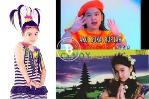 Cindy Cenora, penyanyi cilik 'Aku Cinta Rupiah' kini seksi menggoda!