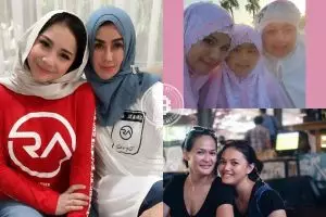 7 Kedekatan artis dengan orangtua pasangan, mertua jahat cuma di film