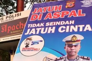 10 Spanduk dari kepolisian ini lucu deh tapi ada benarnya juga!