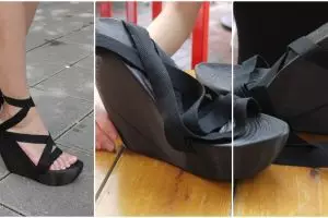 Kelihatan biasa, sepatu cewek ini punya fungsi canggih dan tak terduga