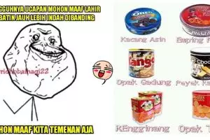 12 Meme 'rayakan lebaran' ini bikin kamu pengen segera makan opor ayam