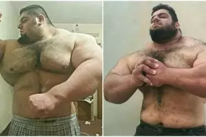 Pria ini dikenal sebagai Hulk dari Asia, 10 fotonya bikin melongo!