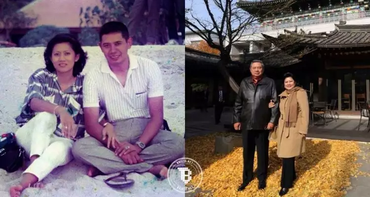 Dari muda hingga tua, ini 10 foto kemesraan SBY dan Bu Ani, so sweet!