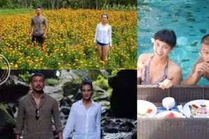 12 Foto romantisnya liburan Rio-Atiqah di Bali, bikin para jomblo iri