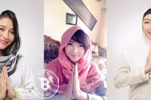 15 Foto member JKT48 berhijab, bikin hati cowok mendadak 'adem', aw!