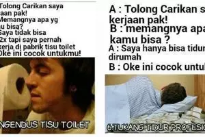 6 Obrolan lucu pencari kerja, tunjukkan kalau kemampuan itu penting