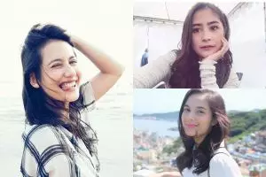 Tak berponi, bukti 10 artis ini punya kening yang cantik dan PD