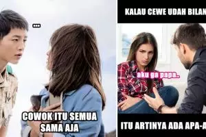 5 Meme di balik kata andalan cewek yang bikin ketawa kecut, waspada!  